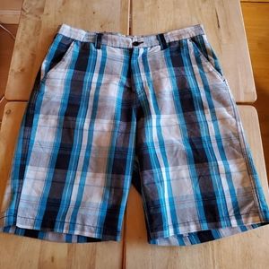 South Pole Collection Men's Plaid Shorts Size 36